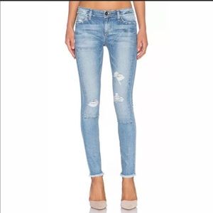 Joe’s Jeans The Finn skinny repaired ankle jean